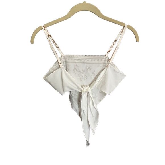 Shein ￼women’s astrology, print scarf, Tie top halter styles size XS - Picture 2 of 5